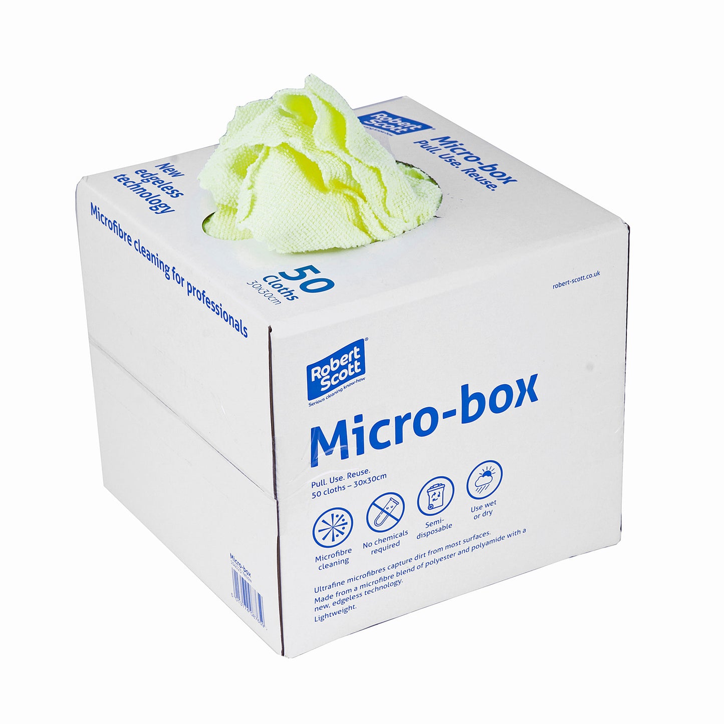 Micro-box Microfibre Cloth (Pack of 50)