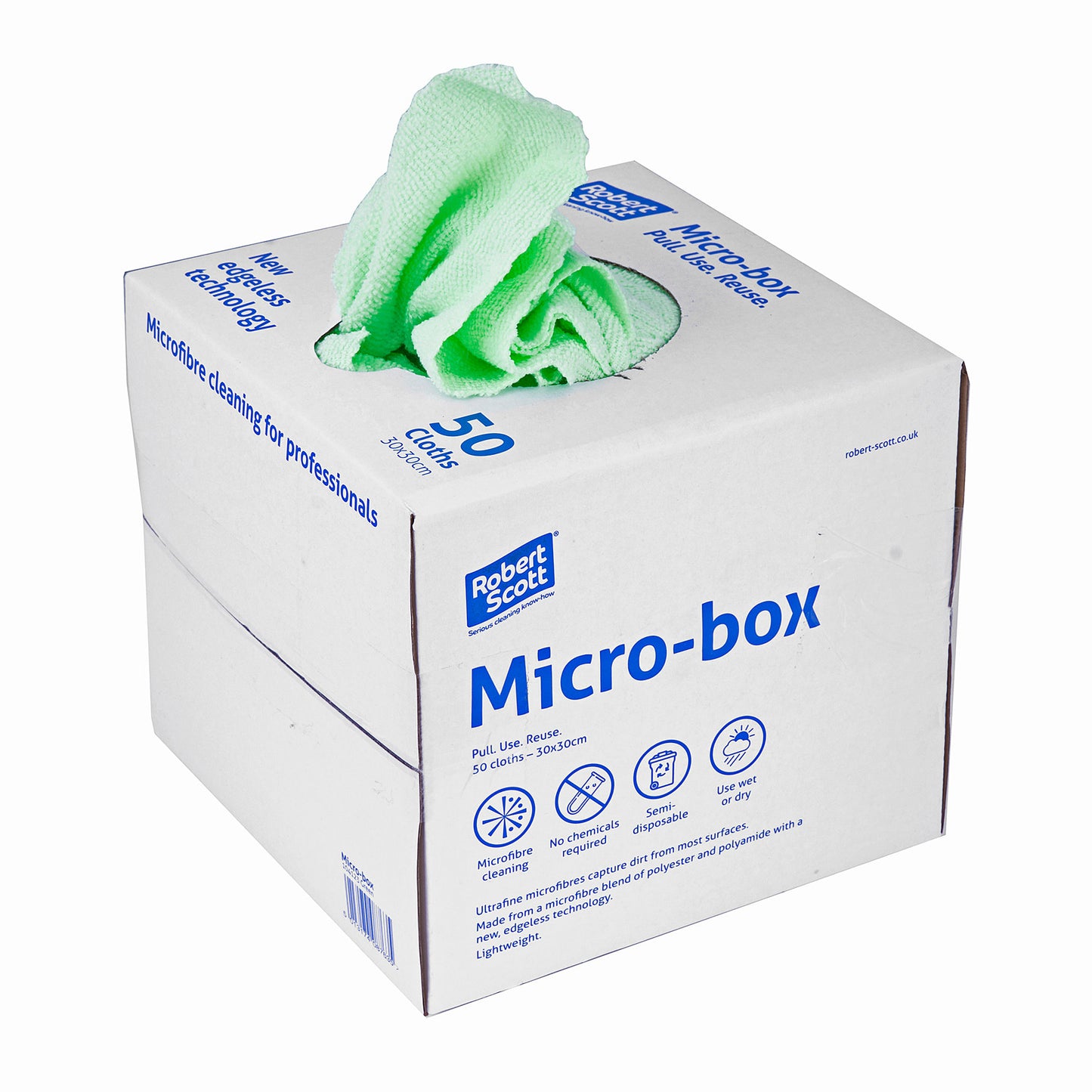 Micro-box Microfibre Cloth (Pack of 50)