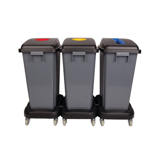 60L Recycling Dolly Bin Kit