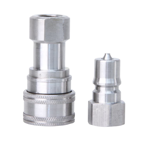 Stainless Quick Connector 1/4" Set