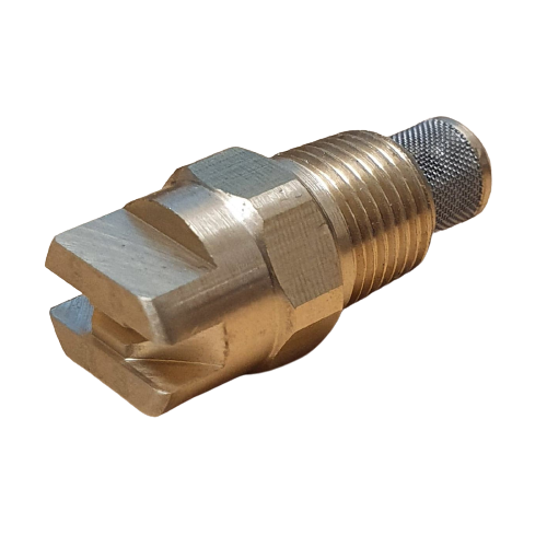 Brass V-Jet with Filter 1/8" - 9503