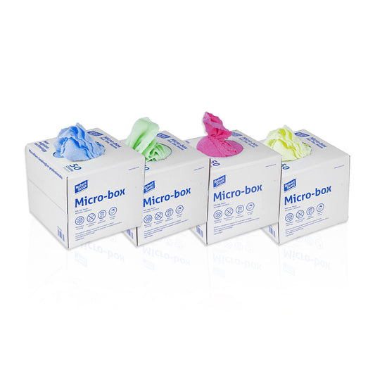 Micro-box Microfibre Cloth (Pack of 50)