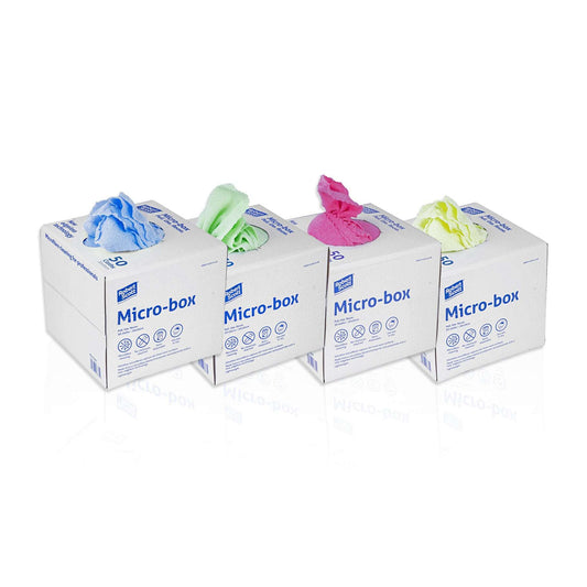 Micro-box Microfibre Cloth (Pack of 50)