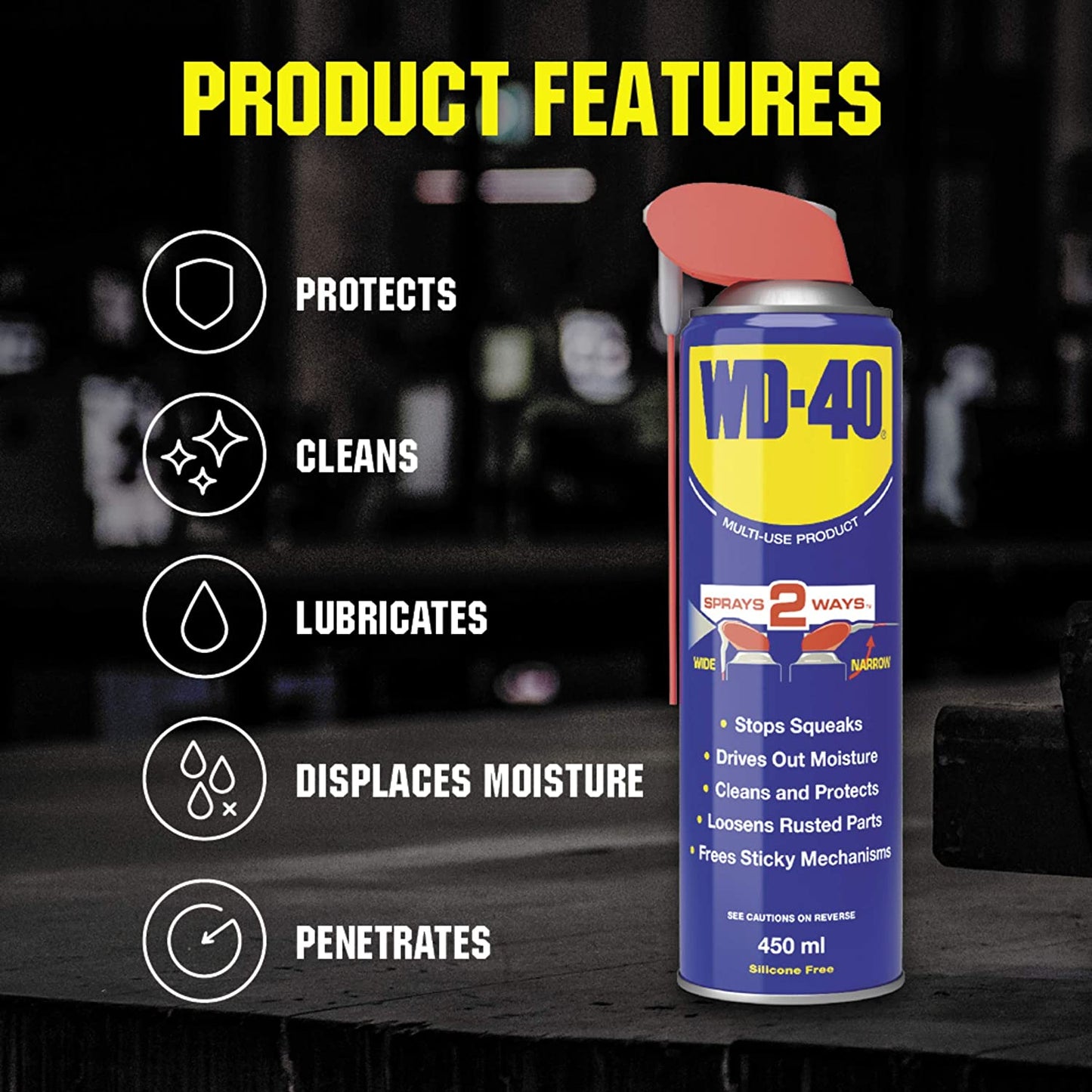 WD-40 Lubrication & Maintenance Spray