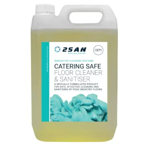 2San Catering Safe Floor Cleaner & Sanitiser, 5Ltr