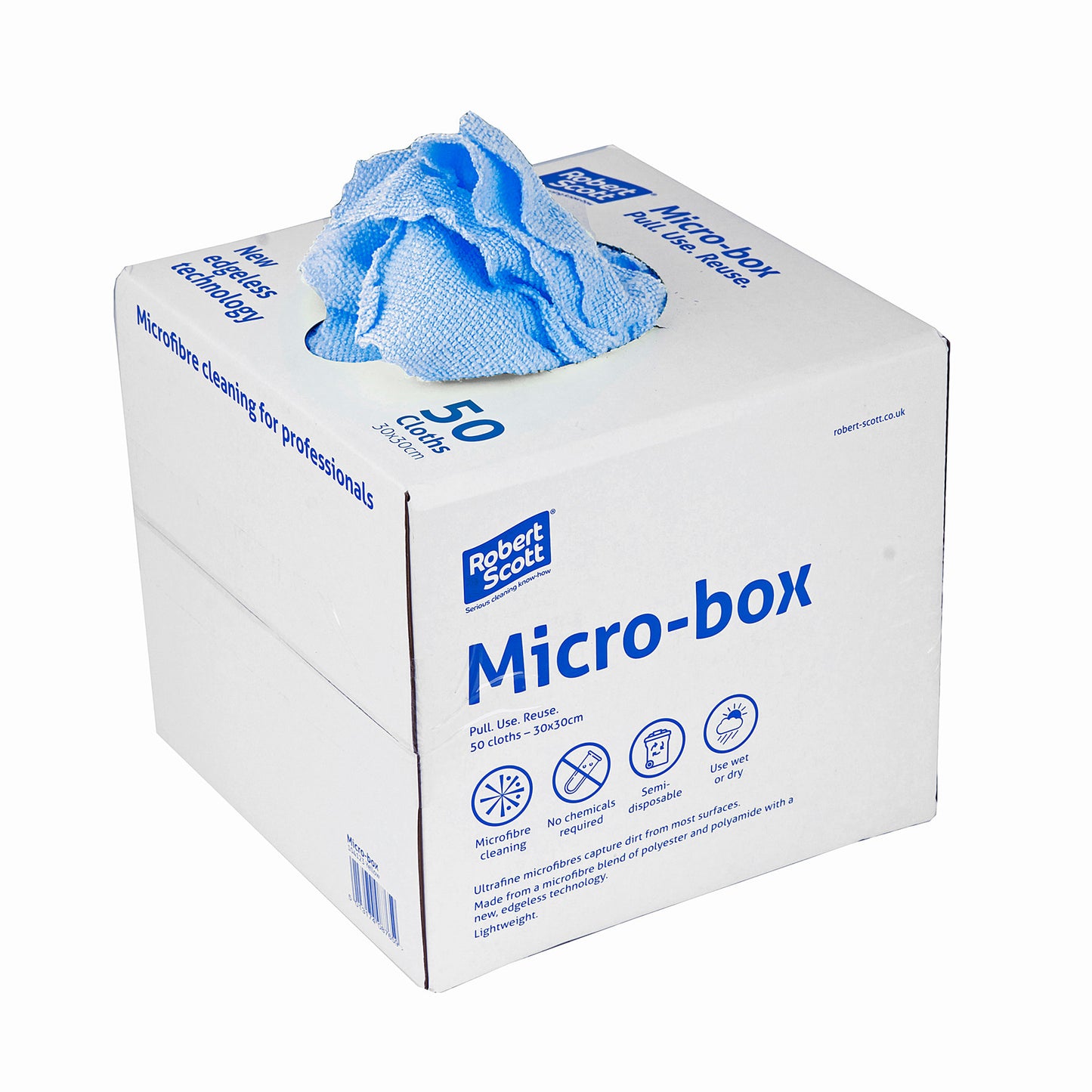 Micro-box Microfibre Cloth (Pack of 50)