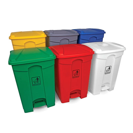 45L Polypropylene Pedal Bin