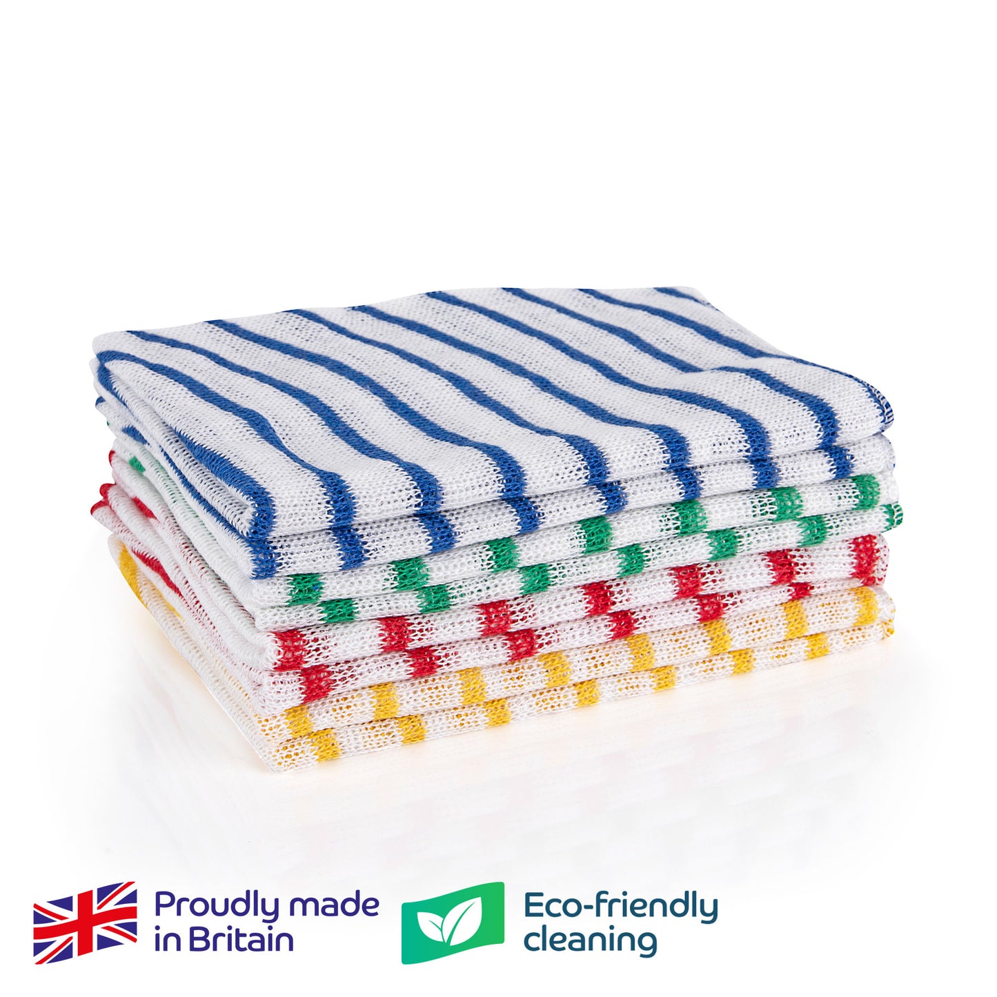 Hygiene Colour Coded Dishcloth 35x30 (10 Pack)