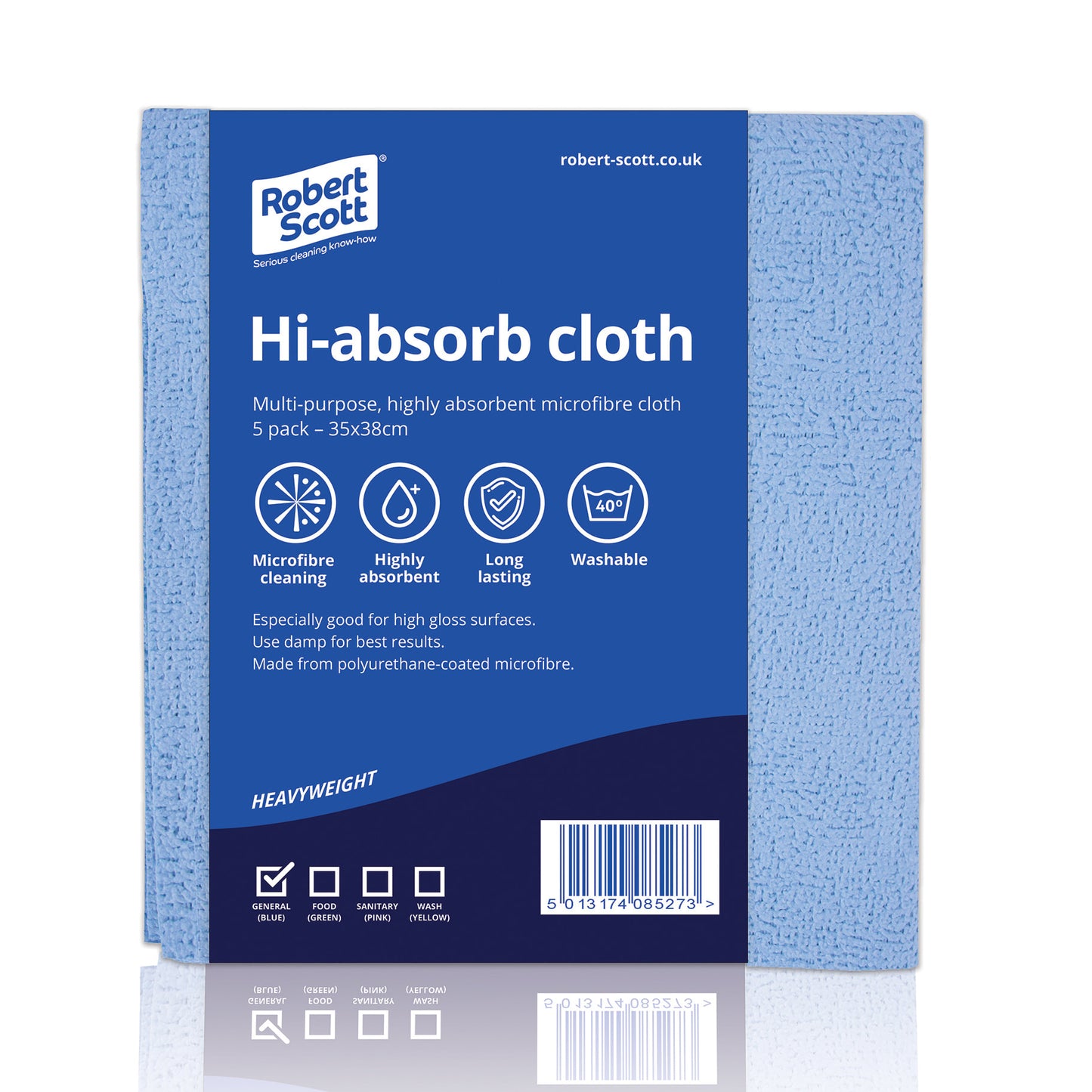 Microfibre Cloth Hi-absorb (Pack of 5)