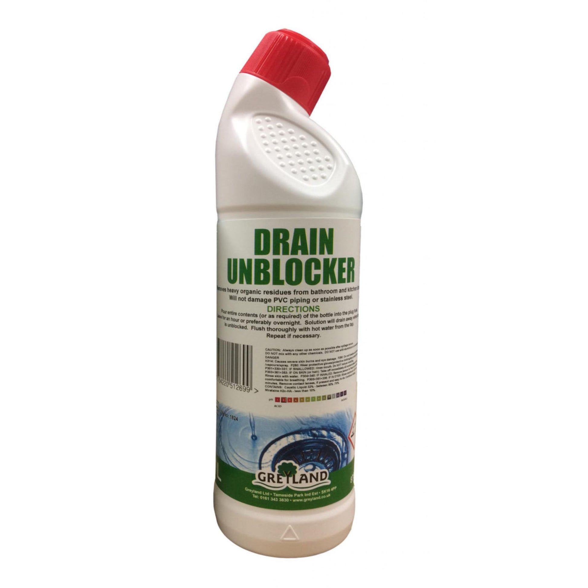 Greyland drain unblocker one litre