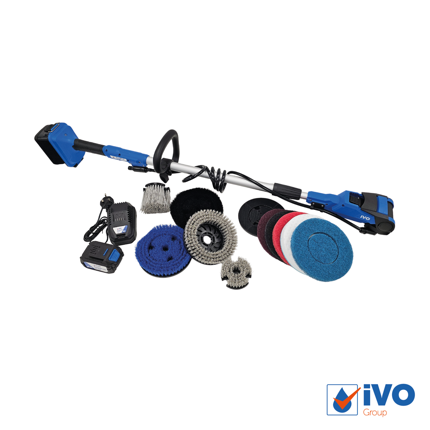 iVO PowerBrush XL 2.0 – Vortex Cleaning Battery Powered Brush