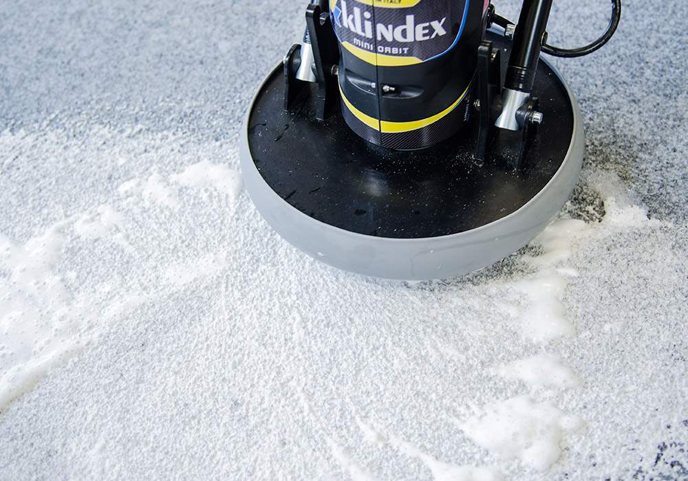 Klindex Mini Orbit Professional Multi-Purpose Single Brush Floor Cleaning and Polishing Machine