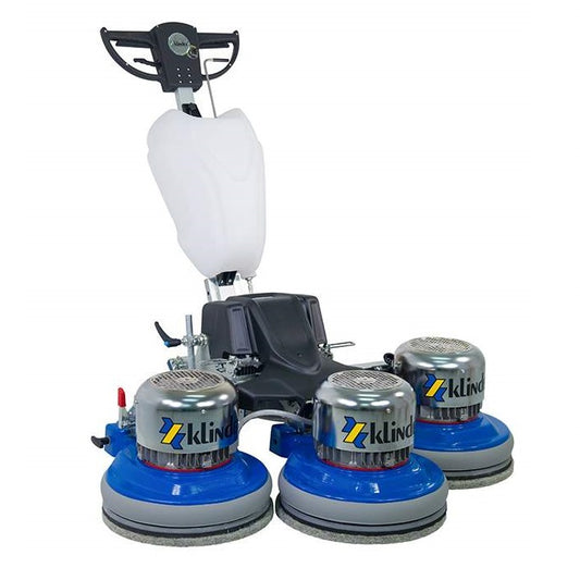 Klindex Triple K 3-Head Single Brush Diamond Grinding and Polishing Floor Machine