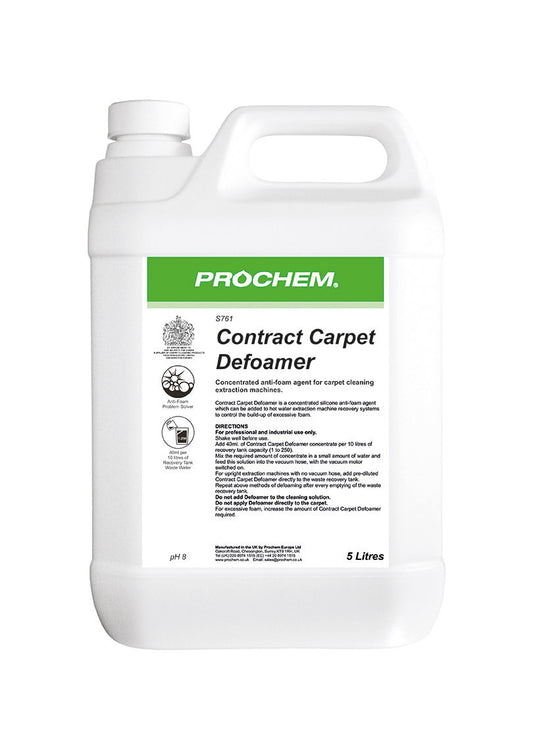 Prochem contract carpet defoamer