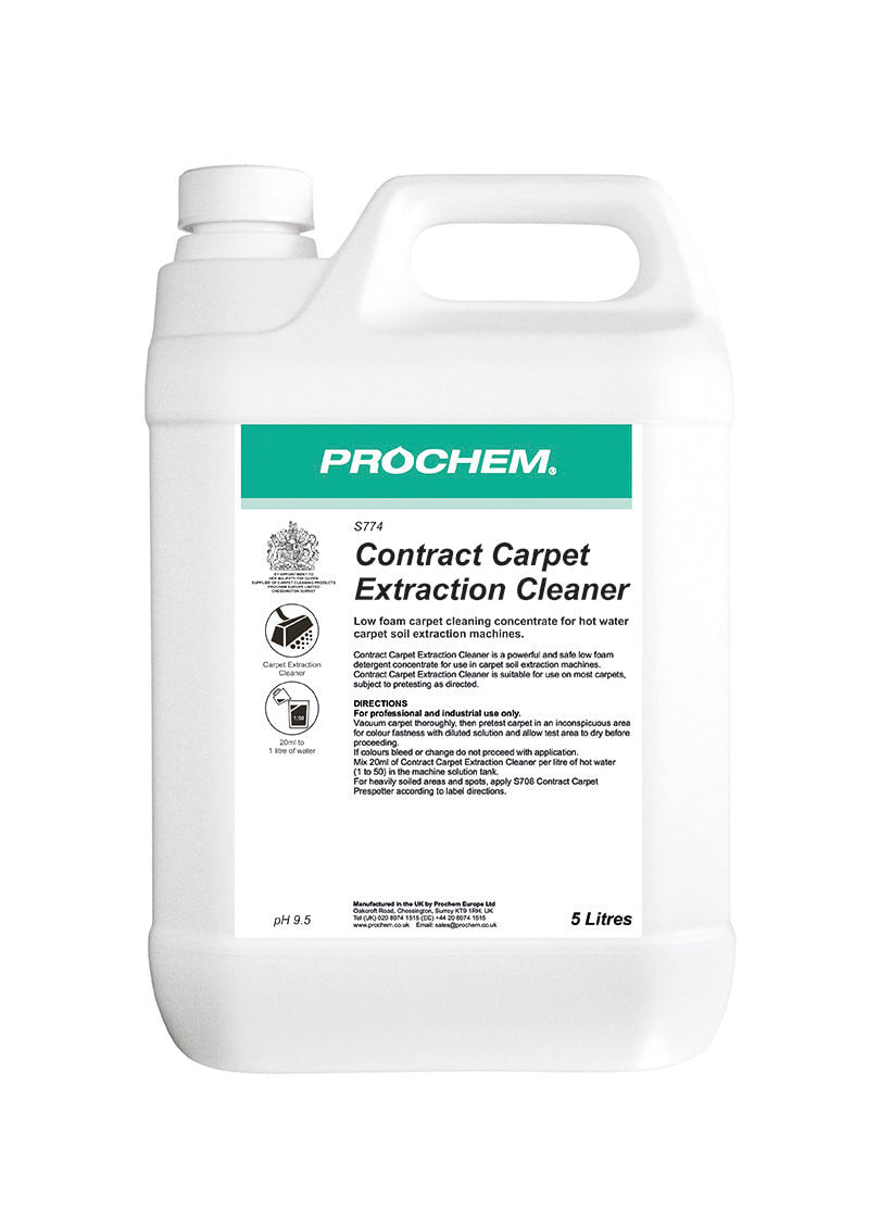 Prochem contract carpet cxtraction cleaner