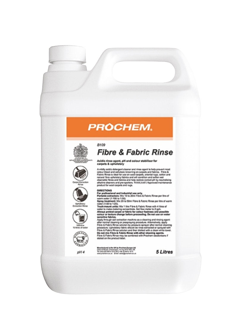 Prochem fibre and fabric rinse