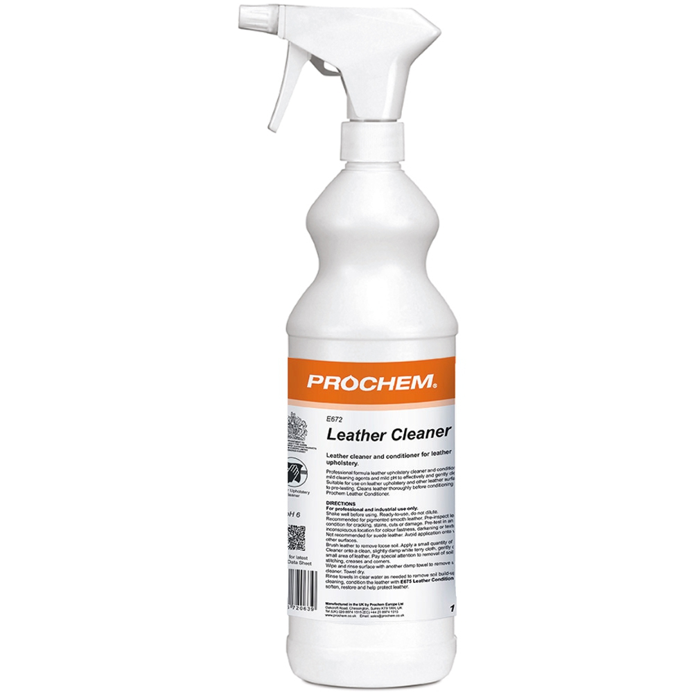 Prochem leather cleaner spray