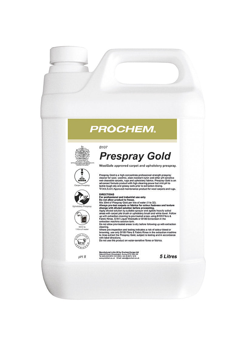 Prochem prespray gold