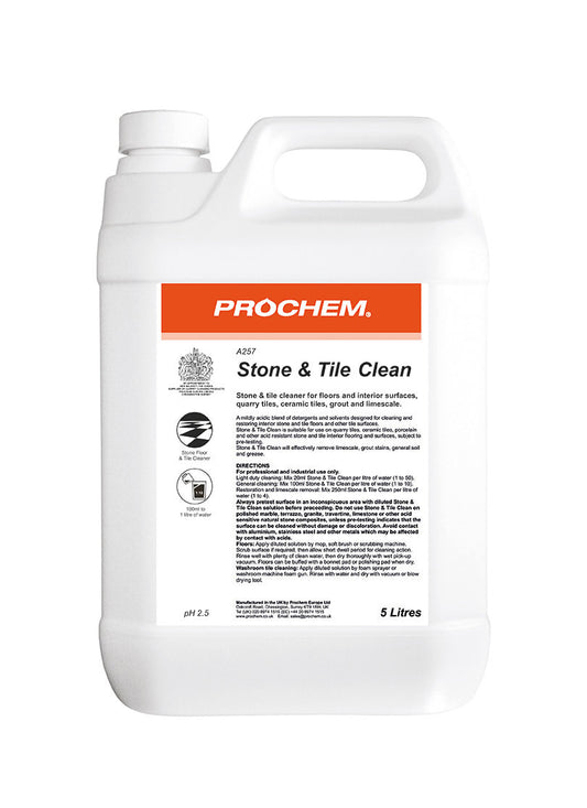 Prochem stone and tile clean